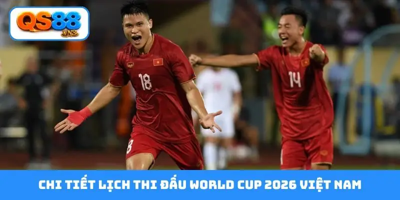 Chi tiết lịch thi đấu World Cup 2026 Việt Nam